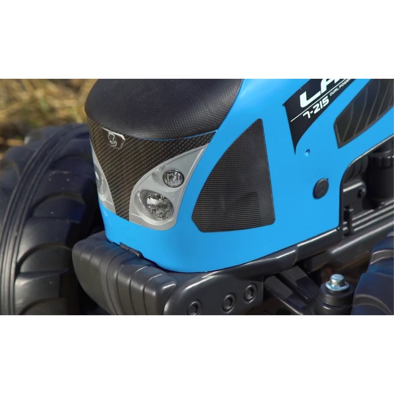 FALK Traktor Landini Niebieski na Pedały z Przyczepką od 3 Lat