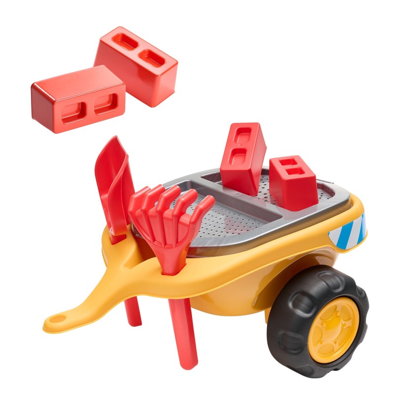 Falk Detské odrážadlo Nákladiak JCB s vlečkou