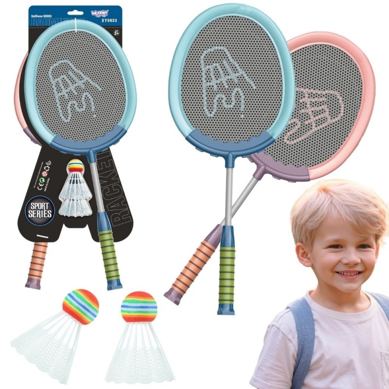 WOOPIE Babington Zestaw Rakietki i Lotki 2szt.