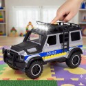 WOOPIE Zestaw Samochód Terenowy Policyjny z Przyczepą dla Konia