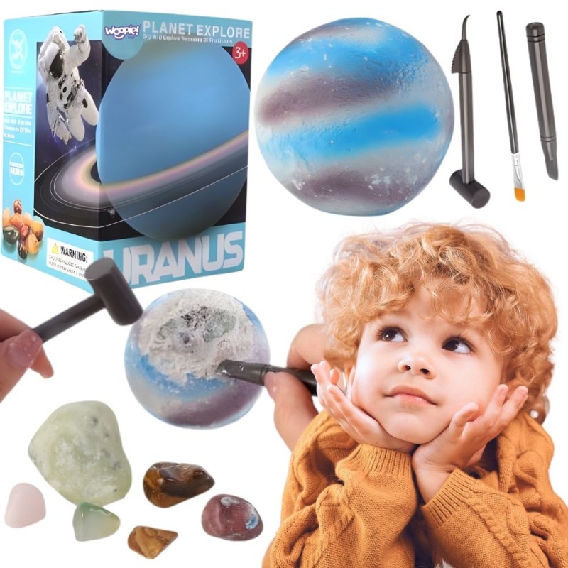 WOOPIE Zestaw Doświadczalny Kopalnia Minerałów Planeta Uran