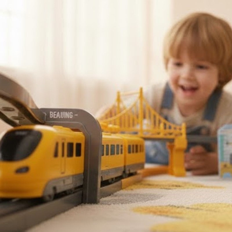 WOOPIE Kolejka Elektryczna Pendolino Zestaw 92el.