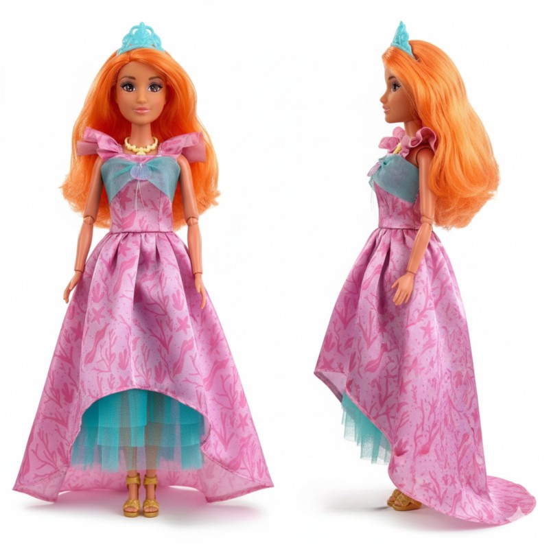 WOOPIE ROYAL Lalka Lili Księżniczka z Akcesoriami – Idealny Prezent Dla Małej Księżniczki