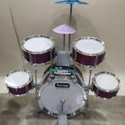 WOOPIE Perkusja Edukacyjna Dla Dzieci 5 Bębnów 1 Talerz