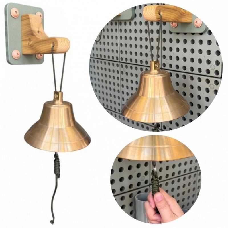 Masterkidz Edukačný bronzový zvonček pre STEM tabuľu