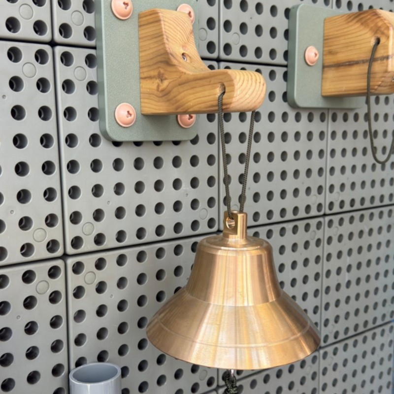 Masterkidz Edukačný bronzový zvonček pre STEM tabuľu