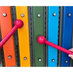 Masterkidz Nástenný xylofón na tabuľu STEM – Farebný svet tónov a rytmu