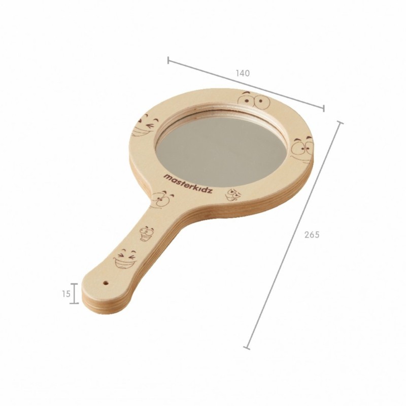 Masterkidz Sada 5 drevených paletiek s farebnými šošovkami – Objavovanie farieb a svetla