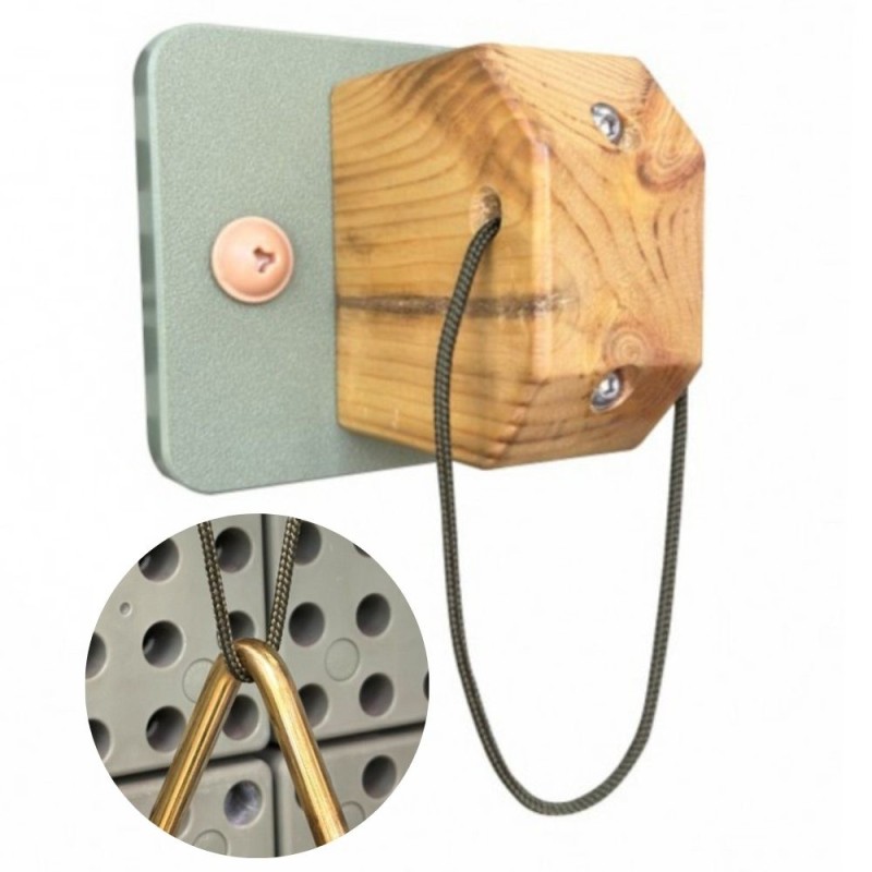 Masterkidz Vonkajší vešiak na hudobné nástroje pre STEM tabuľu – Odolný organizér do záhrady