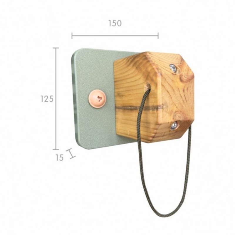 Masterkidz Vonkajší vešiak na hudobné nástroje pre STEM tabuľu – Odolný organizér do záhrady