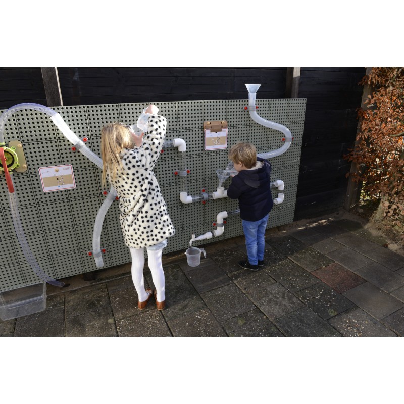 MASTERKIDZ Panel Ścienny Tablica Naukowa Kreatywna STEM Tablica na zewnątrz Outdoor + Panel Monatażowy 120x80cm