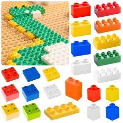 Masterkidz Stavebnica pre STEM tabuľu (135 ks + 4 podložky) – Kreatívne 3D stavanie