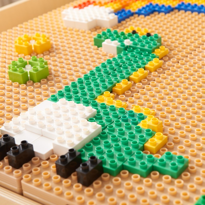 MASTERKIDZ Zestaw Klocków Konstrukcyjnych STEM 135 el. z Nakładką na Panel 4 szt.