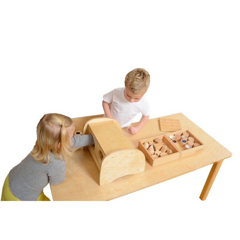 Masterkidz Senzorický box „Hádaj dotykom“ – Montessori pomôcka na rozvoj hmatu