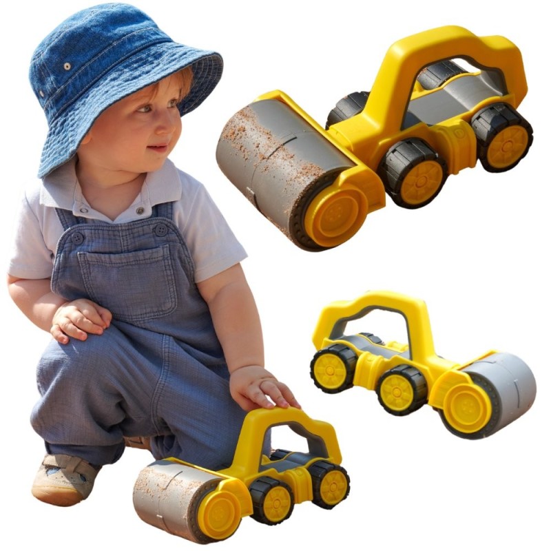 BIG Cestný valec Power Worker – S mäkkými kolesami