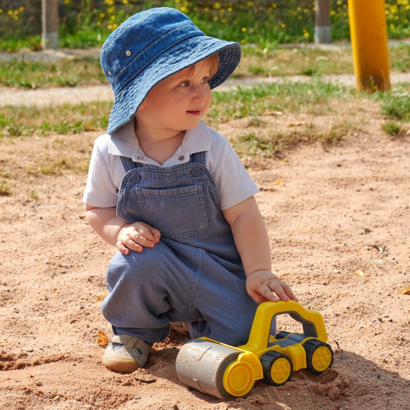 BIG Cestný valec Power Worker – S mäkkými kolesami