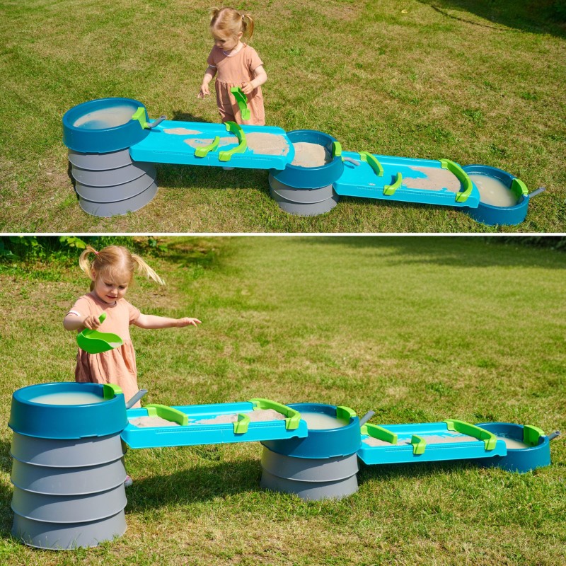 BIG AquaPlay Vodný svet StartSet – 28-dielna edukačná súprava s plavebnou komorou