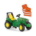 Rolly Toys Šliapací traktor John Deere 7930 – Prémiový stroj s reflexnou vestou zdarma