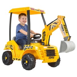 FEBER Elektrický bager Super Digger 12V – Výkonný pomocník s vylepšenou batériou