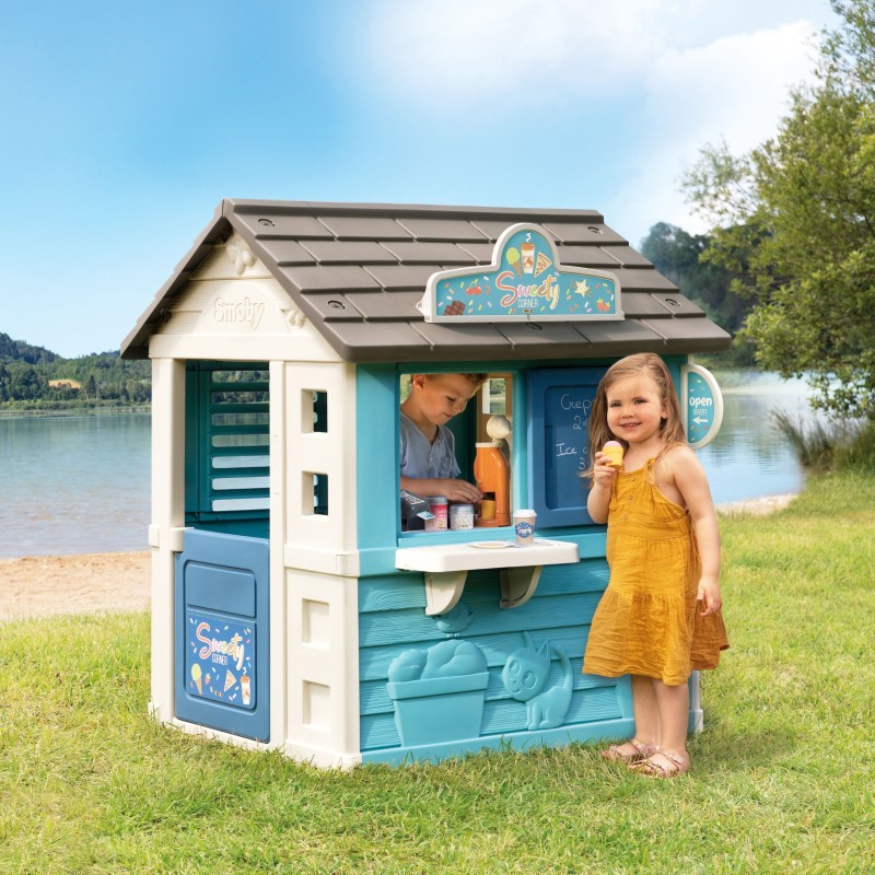SMOBY Domek Ogrodowy Lodziarnia Sweety Corner