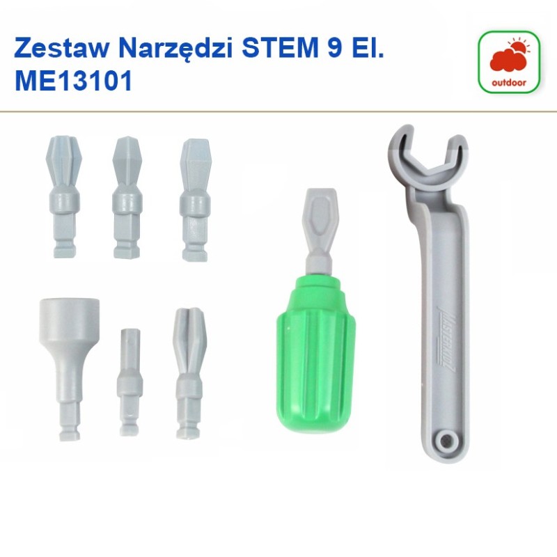 Masterkidz STEM Montážna sada príslušenstva XXL – Ultimate inžiniersky set pre vašu stenu