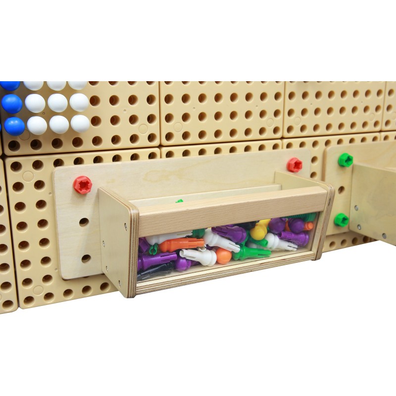 Masterkidz STEM Montážna sada príslušenstva XXL – Ultimate inžiniersky set pre vašu stenu