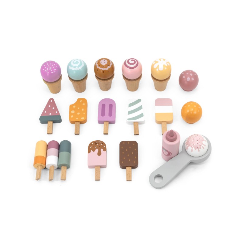 VIGA PolarB Drevený Stánok so Zmrzlinou - Mobilná Zmrzlináreň