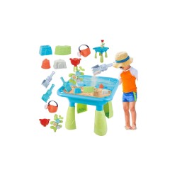 WOOPIE 2v1 Vodný Stolík a Pieskovisko s Príslušenstvom 14 Dielov