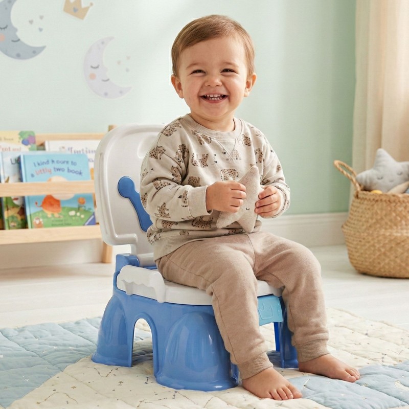 WOOPIE BABY Pierwszy Nocnik dla Dziecka z Muzyką 3w1 Krzesełko Stopień