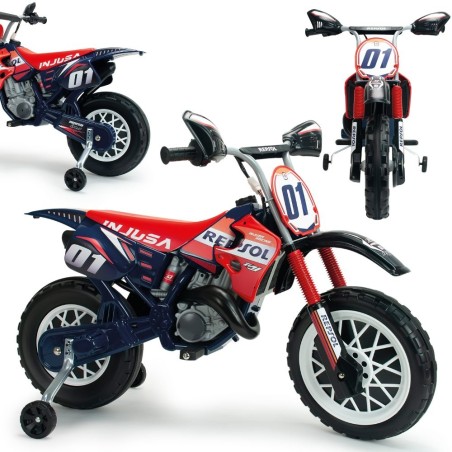 INJUSA Detská elektrická motorka Repsol 6V