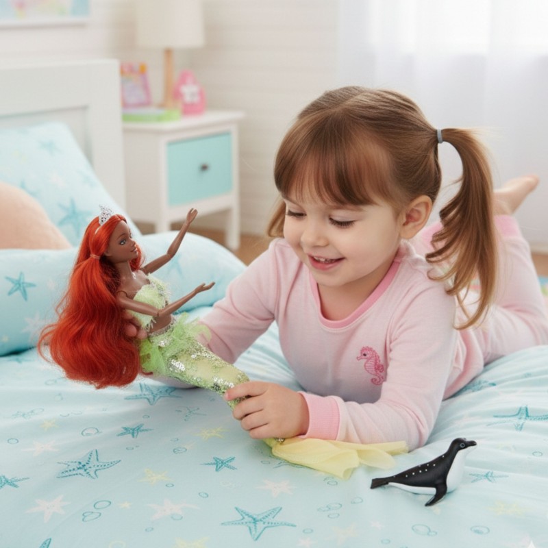 WOOPIE ROYAL Lalka Syrenka Emi Mermaid z Foką