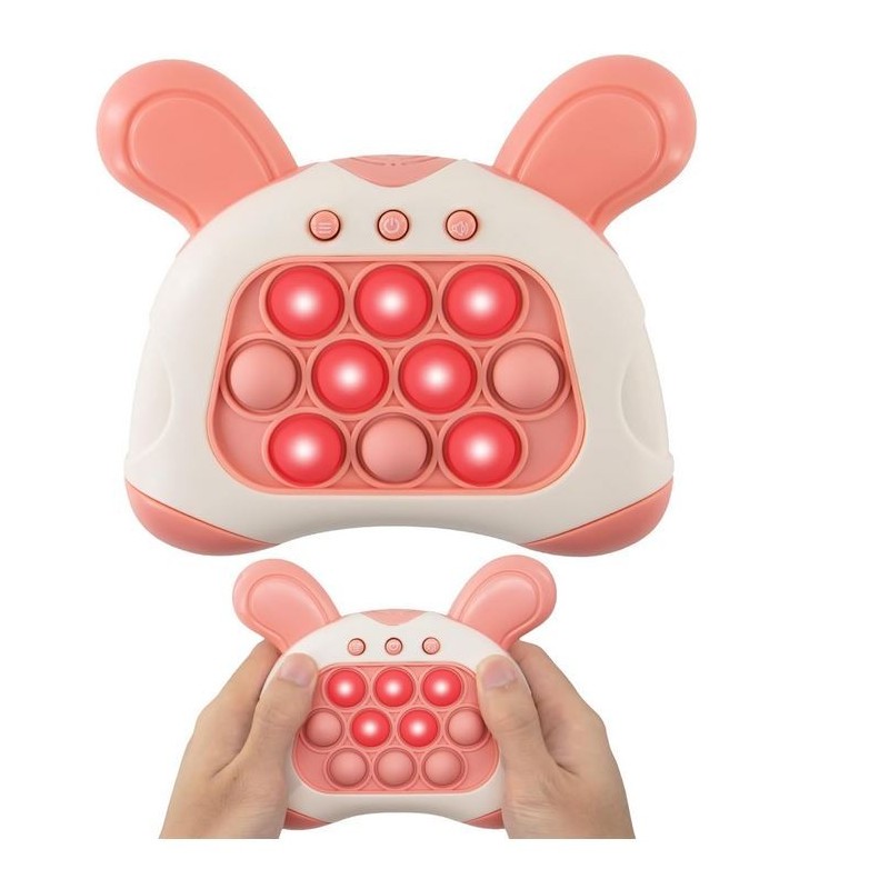 WOOPIE Gra POP IT Elektryczna Antystresowa Zręcznościowa Uszy Króliczka