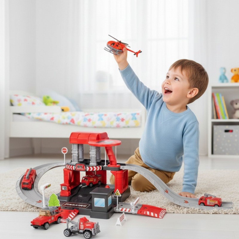 WOOPIE Garaż Parking Straż Pożarna 43 el.