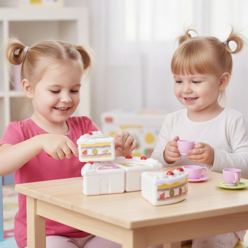 WOOPIE Tort Urodzinowy i Owoce do Krojenia ze Słodkościami