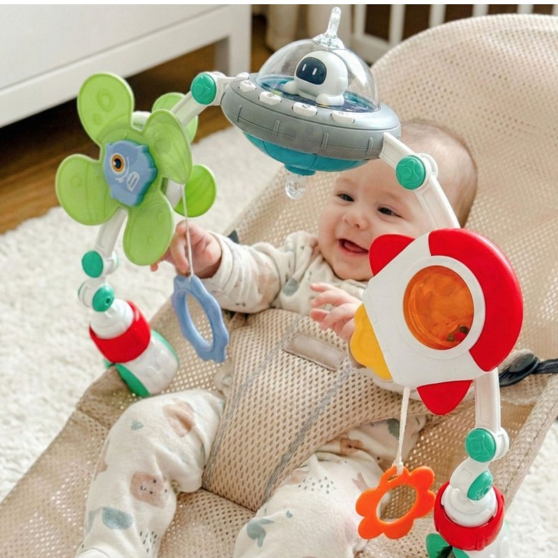 WOOPIE BABY Interaktywny Pałąk Łuk do Łóżeczka Grający Kołysanki