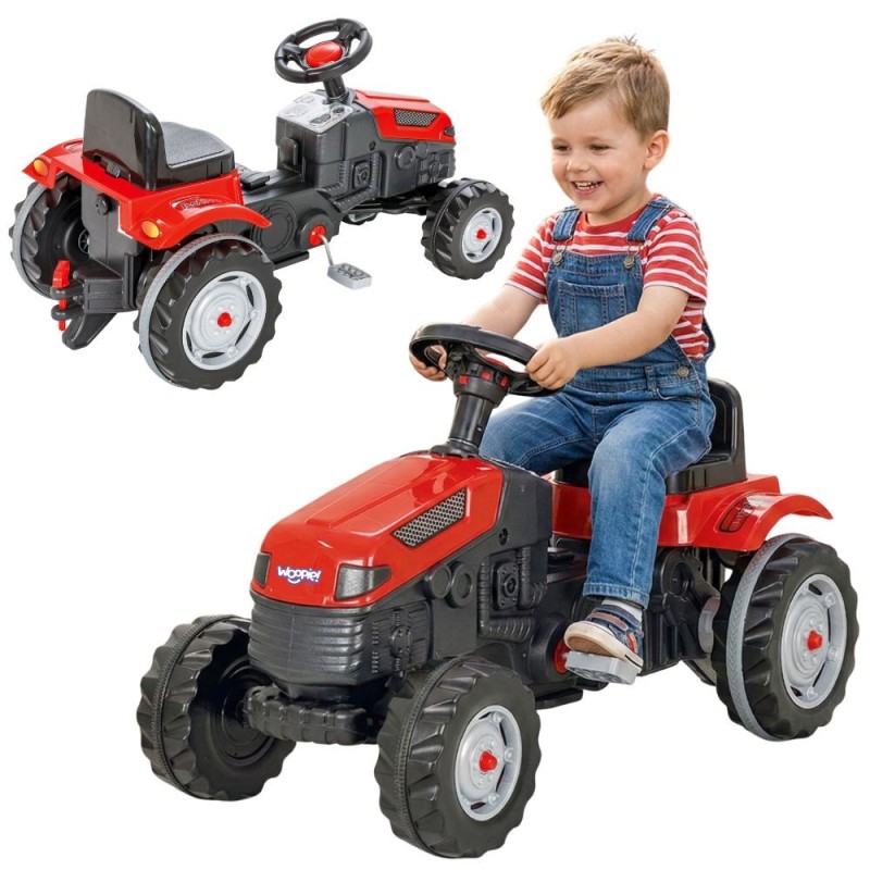 WOOPIE Traktor na Pedały Farmer GoTrac Ciągnik Ciche Koła