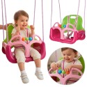 WOOPIE Huśtawka Swing 3w1 Różowa