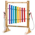 MASTERKIDZ Tęczowe Dzwonki Kolorowa Tablica Do Grania