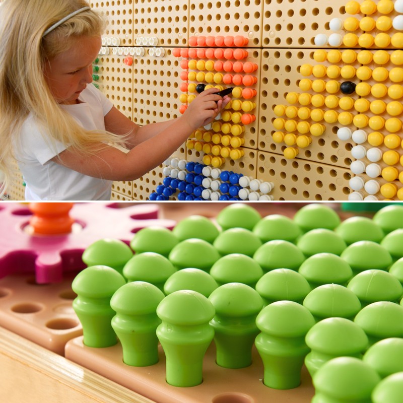 Masterkidz Voľne stojaca STEM tabuľa s XXL príslušenstvom