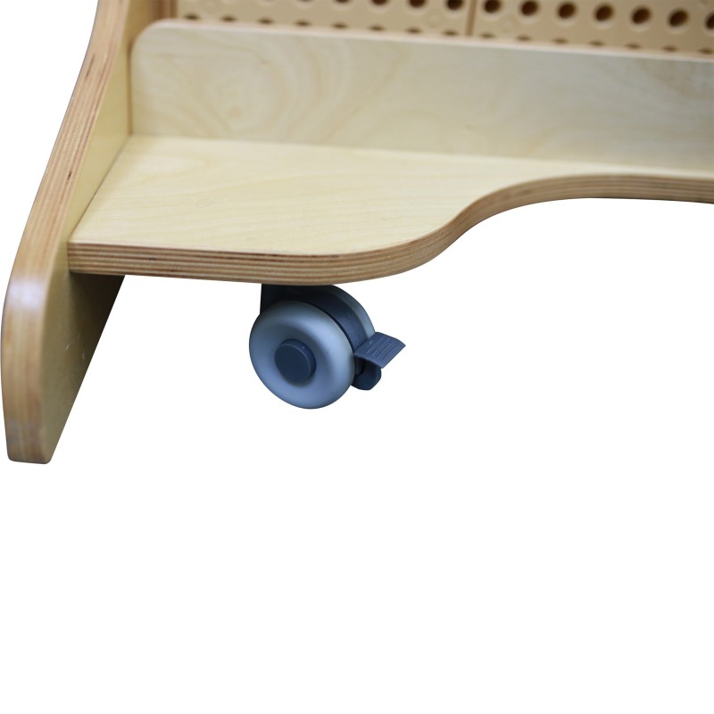 Masterkidz Voľne stojaca STEM tabuľa s XXL príslušenstvom