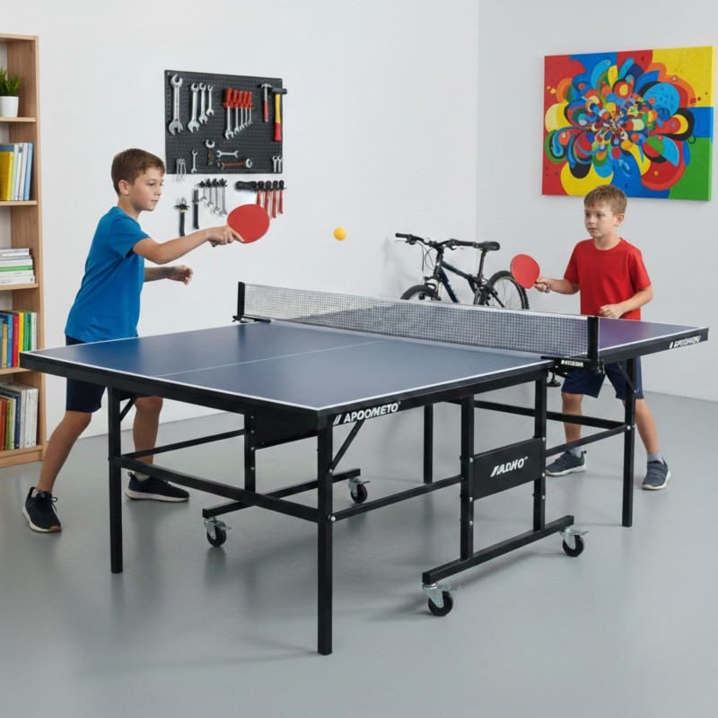 WOOPIE Paletki Rakietki Do Ping Pong Tenisa Stołowego Zestaw + 3 Piłeczki