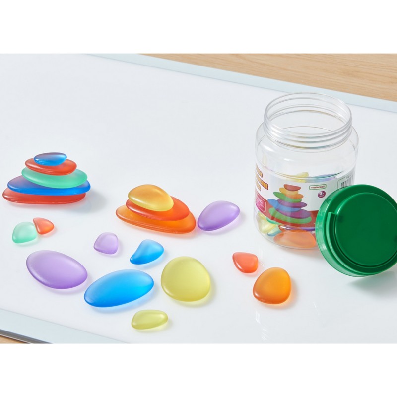 MASTERKIDZ Rama Sensoryczna - Panel LED + Zestaw Akcesoriów Do Zabawy w Piasku