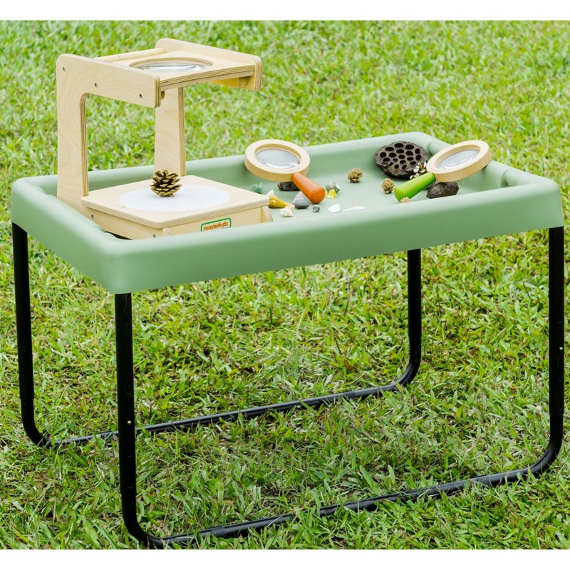 Masterkidz Senzorický stôl na vodu a piesok – Obdĺžnikový nastaviteľný