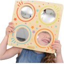 MASTERKIDZ Sensoryczna Tablica Lustra I Soczewki Zakrzywienia Obrazu Montessori
