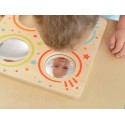 MASTERKIDZ Sensoryczna Tablica Lustra I Soczewki Zakrzywienia Obrazu Montessori