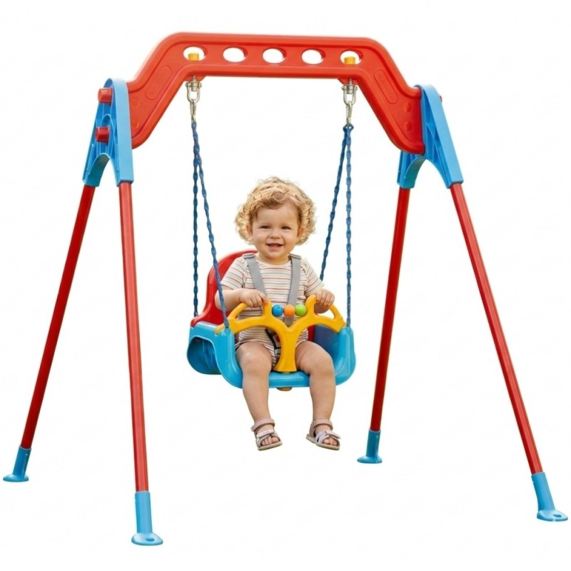 WOOPIE BABY Huśtawka do Ogrodu Domu Pojedyńcza dla Dzieci