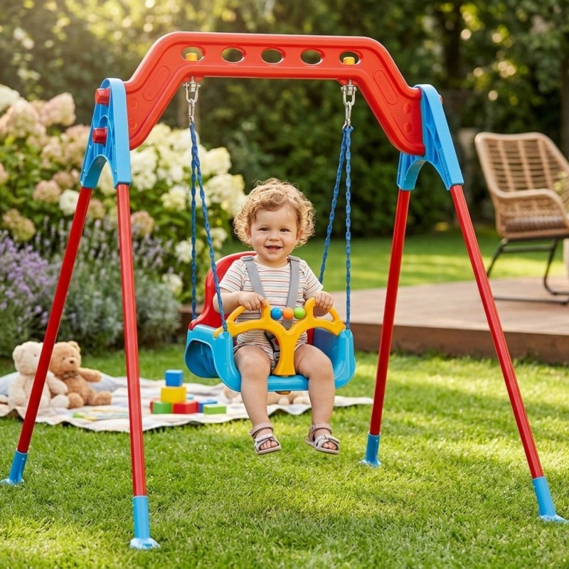 WOOPIE BABY Huśtawka do Ogrodu Domu Pojedyńcza dla Dzieci
