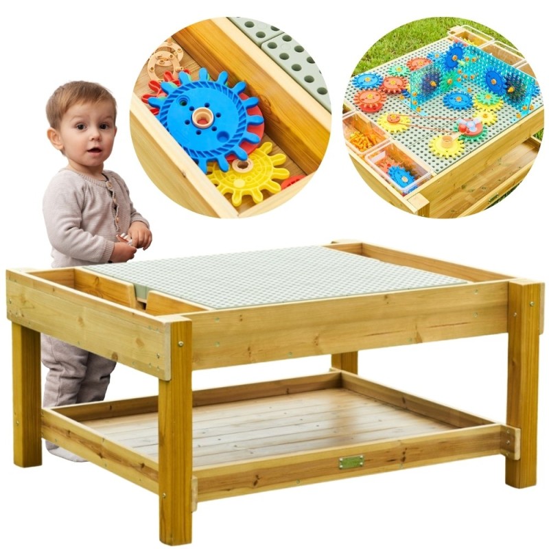 Masterkidz Drevený edukačný stôl STEM Outdoor 120 cm