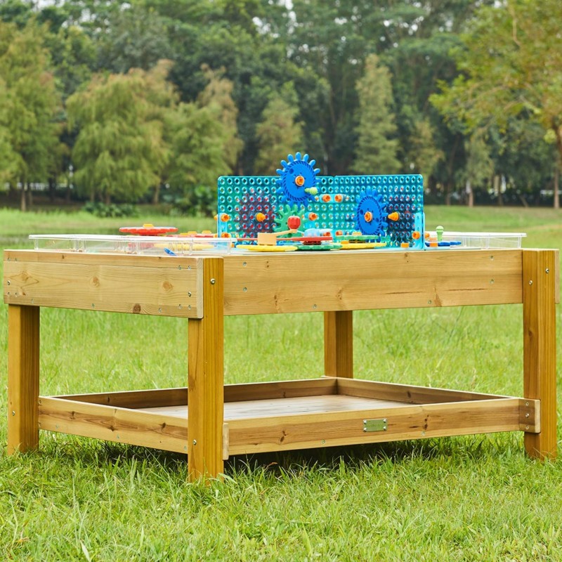 Masterkidz Drevený edukačný stôl STEM Outdoor 120 cm