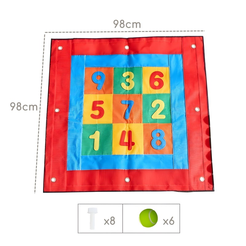 Masterkidz Štvorcový číselný terč STEM